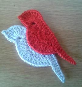 Crocheted Birds